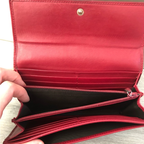 Gucci Monogram Long Wallet GG logo interlocking heart authentic gucci wallet - Picture 11 of 16